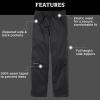 MARMOT womens Precip Eco Full Zip Pants(Jet Black)