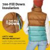 MARMOT womens Women’s Guides Down Vest(Hazel/Blue Agave)