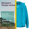 MARMOT womens Women’s Tempo Jacket(Blue Sea)
