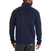 Marmot Men’s Drop Line 1/2 Zip Pullover Lightweight 100-Weight Sweater Fleece Jacket(Arctic Navy 2975)