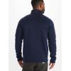 Marmot Men’s Drop Line 1/2 Zip Pullover Lightweight 100-Weight Sweater Fleece Jacket(Arctic Navy 2975)