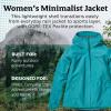 Marmot Women’s Minimalist Gortex Waterproof Rain Jacket(Deep Jungle)
