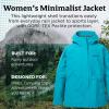 Marmot Women’s Minimalist Gortex Waterproof Rain Jacket(Enamel Blue)