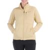 ARMOT Women’s Drop Line Jacket – Casual Fleece for Camping & Backpacking(Light Oak)