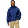 MARMOT Men’s Precip Eco Waterproof Rain Jacket – 100% Recycled, Breathable, Lightweight, Packable Raincoat(Twilight Blue I)