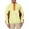 MARMOT Men’s Super Aros Fleece Hoody Jacket, Wheat/Pinecone/Tangelo, Large
