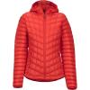 MARMOT Women’s Featherless Hoody – Lightweight Down-Alternative Puffer Jacket with Hood(Victory Red)