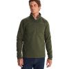 Marmot Men’s Drop Line 1/2 Zip Pullover Lightweight 100-Weight Sweater Fleece Jacket(Nori 4859)
