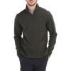 Marmot Men’s Drop Line 1/2 Zip Pullover Lightweight 100-Weight Sweater Fleece Jacket(Rosin Green 7764)