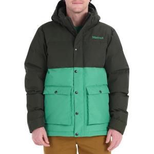 MARMOT Men’s Fordham Down Jacket – Waterproof, Breathable 700-Fill Insulated Puffer Coat(Rosin Green/Clover)