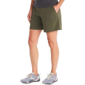 MARMOT Women’s Kodachrome 7″ Shorts – Lightweight, Breathable, Water-Repellant Quick-Drying Stretch with UPF Protection(Nori)