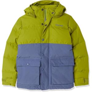 MARMOT unisex-child Kid’s Fordham Hoody(Storm/Cilantro)