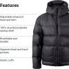 MARMOT Men’s Guides Down Hoody Jacket(Black/Black – Latest Collection)
