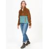MARMOT Women’s Homestead Fleece 1/2 Zip(Hazel/Blue Agave)