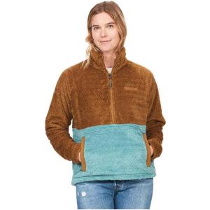 MARMOT Women’s Homestead Fleece 1/2 Zip(Hazel/Blue Agave)