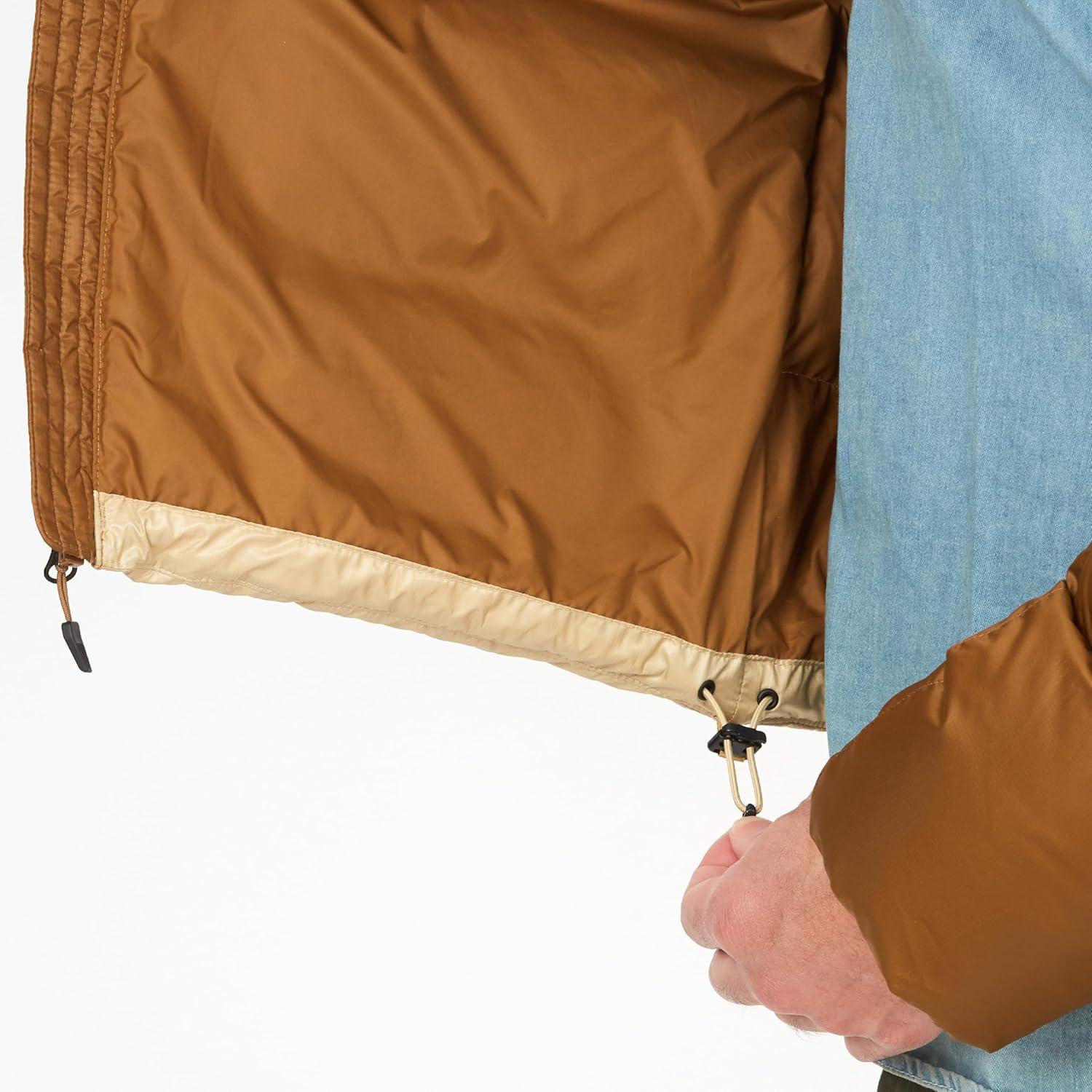 imageMARMOT Mens Guides Down Hoody Jacket HazelLight Oak Large