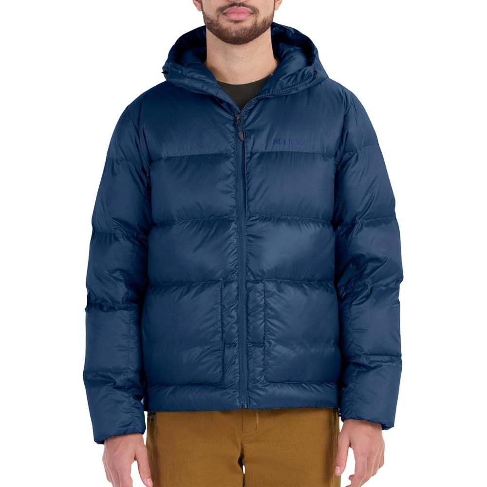 imageMARMOT Mens Guides Down Hoody Jacket Arctic Navy Large
