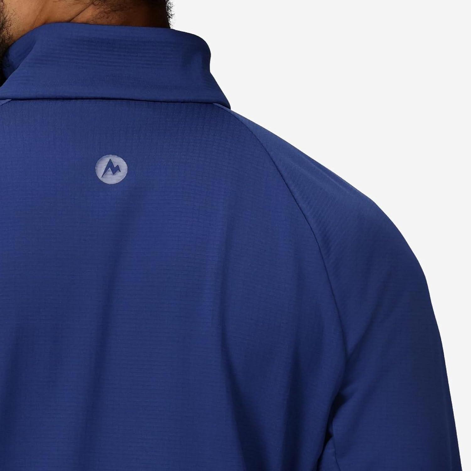 imageMARMOT Mens Leconte Fleece 12 Zip Pullover JacketTwilight Blue