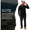 MARMOT Men’s Leconte Fleece 1/2 Zip Pullover Jacket(Black)