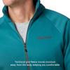 MARMOT Men’s Leconte Fleece 1/2 Zip Pullover Jacket(Emerald Blue)
