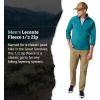 MARMOT Men’s Leconte Fleece 1/2 Zip Pullover Jacket(Emerald Blue)
