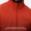 MARMOT Men’s Leconte Fleece 1/2 Zip Pullover Jacket(Sumac)