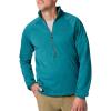 MARMOT Men’s Leconte Fleece 1/2 Zip Pullover Jacket(Emerald Blue)