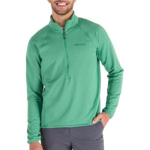 MARMOT Men’s Leconte Fleece 1/2 Zip Pullover Jacket(Clover)