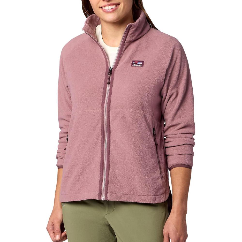 imageMARMOT Womens Womens Upward Fleece JacketLight Mauve
