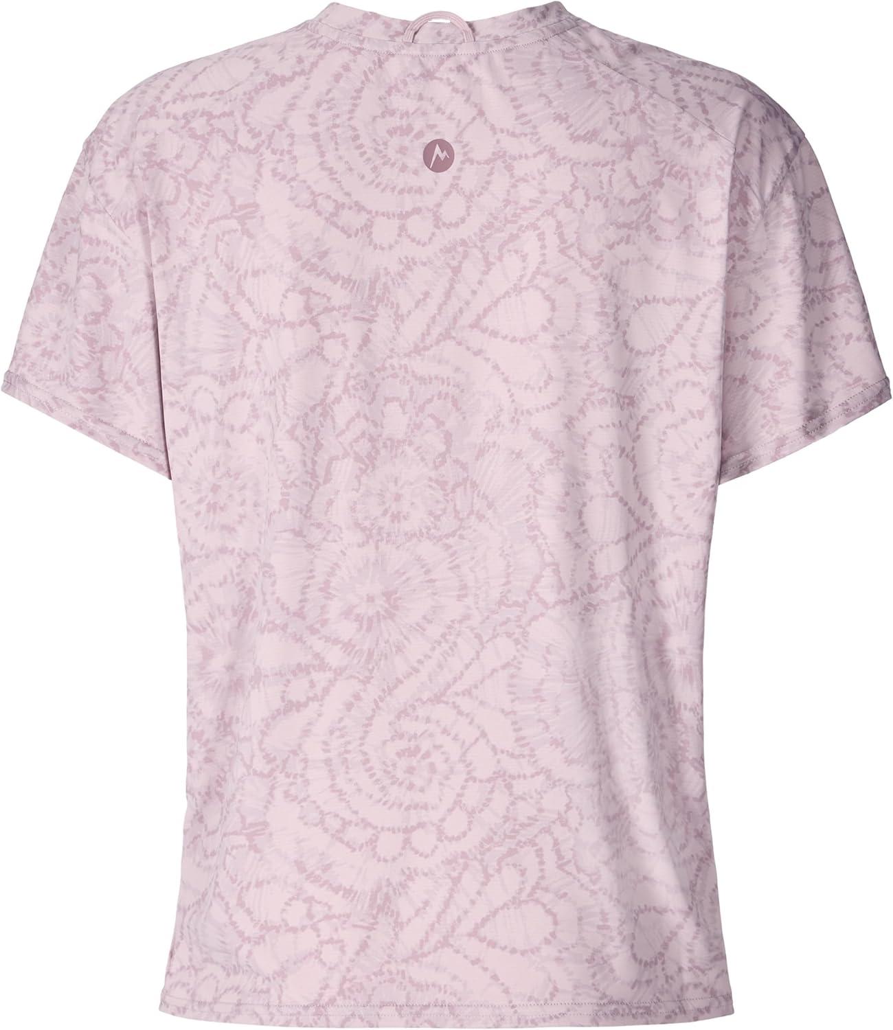 imageMARMOT Womens Airexchange UPF 50 Breathable Moisture Wicking Short Sleeve CrewDust Twirl