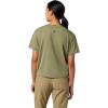 MARMOT Women’s Airexchange UPF 50 Breathable Moisture Wicking Short Sleeve Crew(Olive Grove)