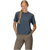 MARMOT Women’s Airexchange UPF 50 Breathable Moisture Wicking Short Sleeve Crew(Thunderhead)