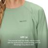 Marmot Women’s Windridge Moisture Wicking, Breathable, UPF 50 Long Sleeve Shirt(Agate Green)