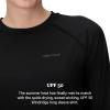 Marmot Women’s Windridge Moisture Wicking, Breathable, UPF 50 Long Sleeve Shirt(Black)