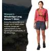 Marmot Women’s Windridge Moisture Wicking, Breathable, UPF 50 Long Sleeve Shirt(Dried Rose)