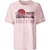 Marmot Women’s Women’s Coastal Logo Short Sleeve T-Shirt(Dust)