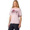 Marmot Women’s Women’s Coastal Logo Short Sleeve T-Shirt(Dust)
