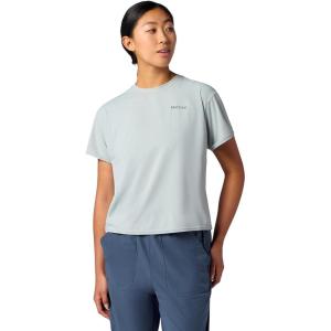 MARMOT Women’s Airexchange UPF 50 Breathable Moisture Wicking Short Sleeve Crew(Boulder Crack)