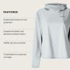 MARMOT Women’s AirExchange UPF 50 Hoody, Boulder Crack, X-Large
