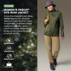 MARMOT womens Women’s Precip Evo Rain Jacket(Nori)