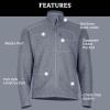 MARMOT Men’s Drop Line Jacket | Lightweight, Sweater Fleece, Steel Onyx, Large