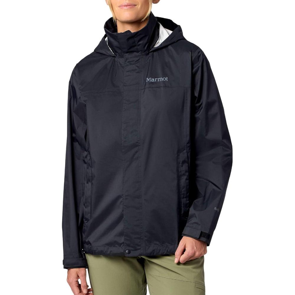 imageMARMOT Womens Precip Evo Rain JacketBlack