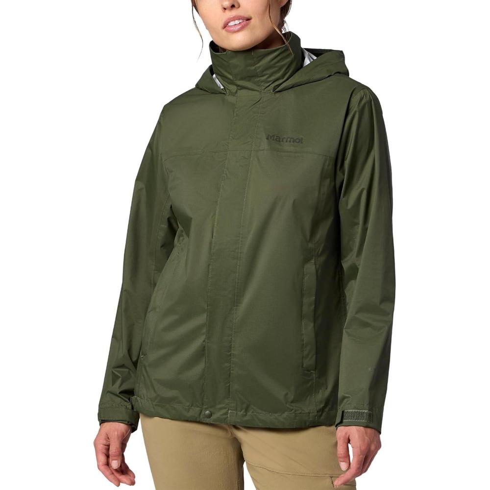 imageMARMOT Womens Precip Evo Rain JacketNori