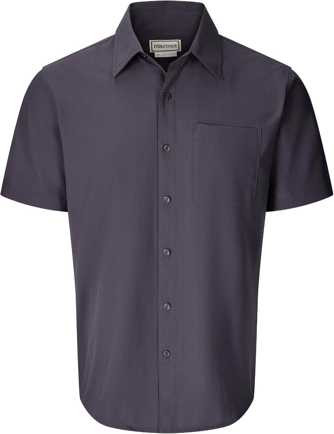 imageMARMOT Mens Airexchange Short Sleeve ShirtBlackened