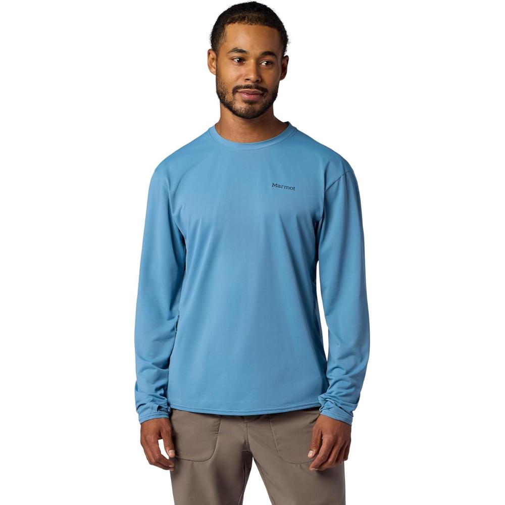 imageMARMOT Mens Airexchange Upf 50 Crew Long SleeveSummer Storm