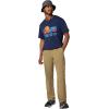 MARMOT Men’s Coastal Short-Sleeve T-Shirt – Screen Printed Graphic on Soft, Breathable, Eco-Friendly Cotton/Poly Blend(Nightfall Navy)