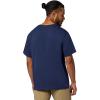 MARMOT Men’s Coastal Short-Sleeve T-Shirt – Screen Printed Graphic on Soft, Breathable, Eco-Friendly Cotton/Poly Blend(Nightfall Navy)