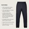 MARMOT Men’s PreCip Evo Full Zip Rain Pant, Black, XX-Large Short(Black)