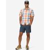 Marmot Men’s Airexchange UPF 40 Short Sleeve Shirt(Pomelo Wayland Plaid)