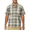 Marmot Men’s Airexchange UPF 40 Short Sleeve Shirt(Hickory Nut Wayland Plaid)